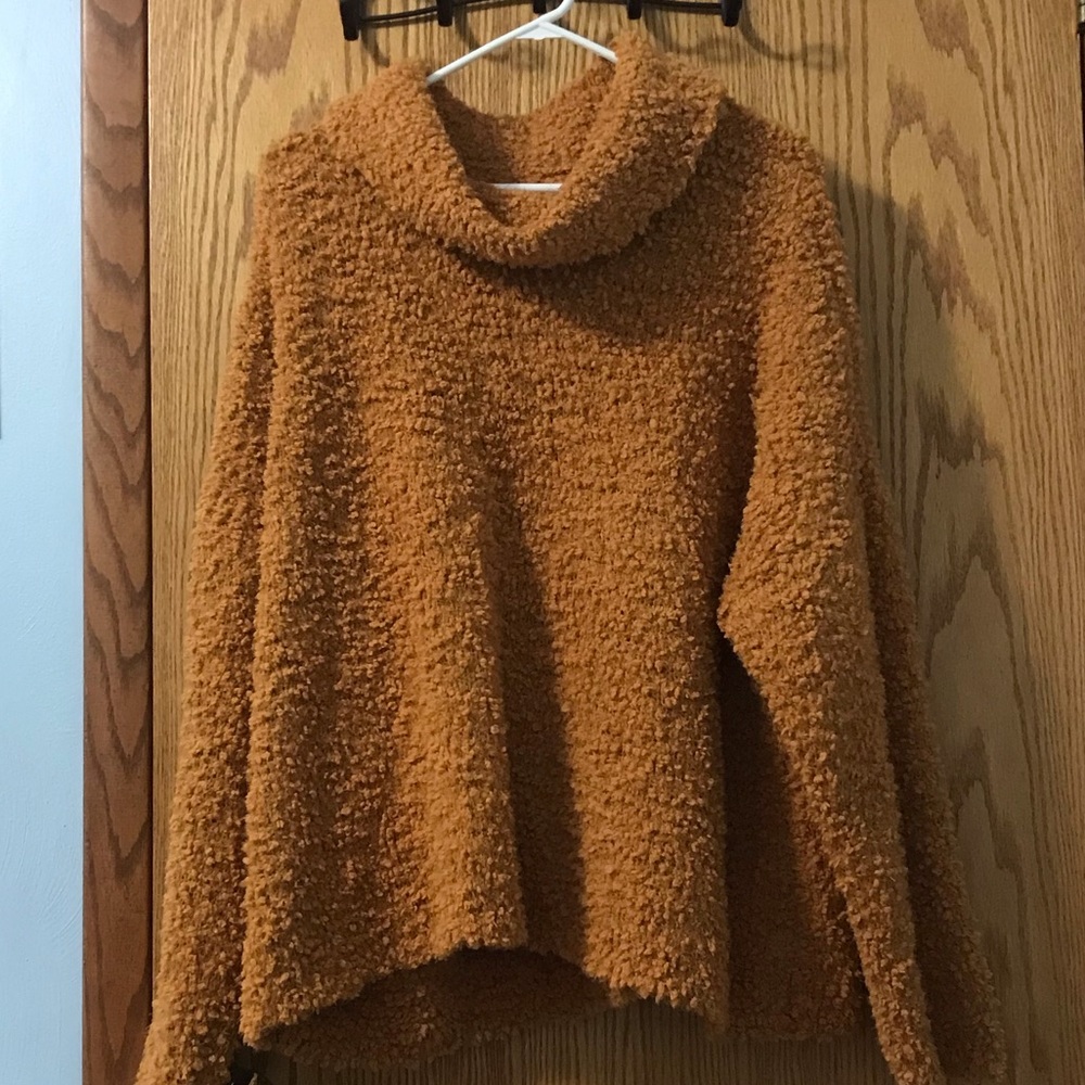 Cowl neck sweater